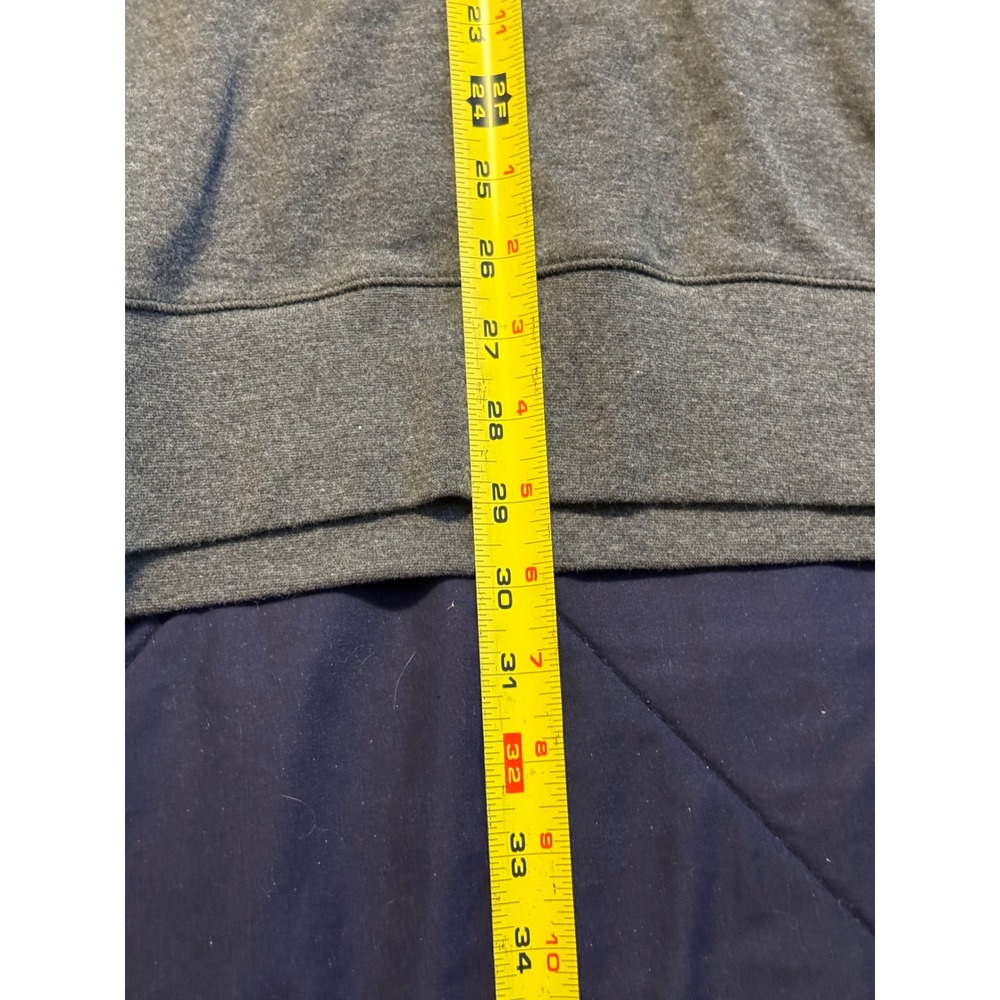 Polo Ralph Lauren Mens Luxury Jersey Quarter-Zip Pullover Dark Grey Heather XL - Picture 6 of 12